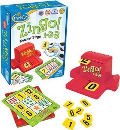 Zingo Number Bingo