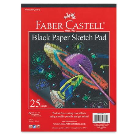 Black Paper Sketch Pad