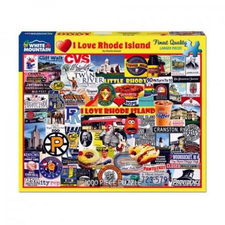 I LOVE RHODE ISLAND 1000 PC PUZZLE