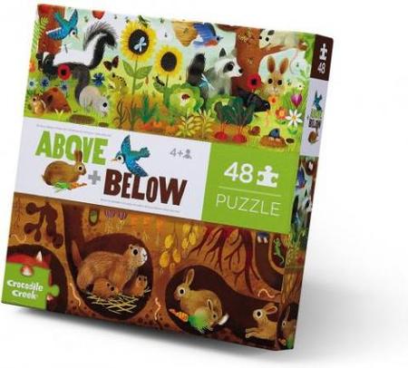 48 PC ABOVE AND BELOW BACKYARD PUZZLE