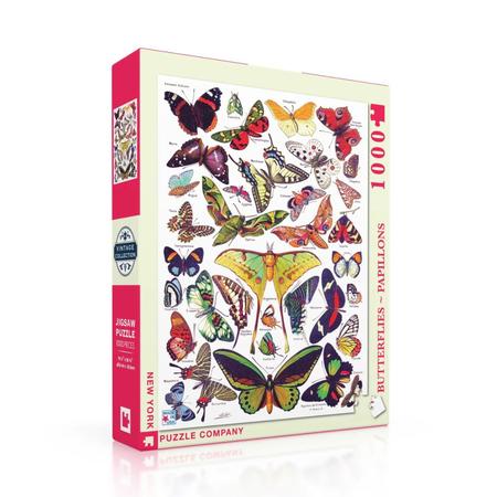 BUTTERFLIES PAPPILIONS 1000 PIECE PZ