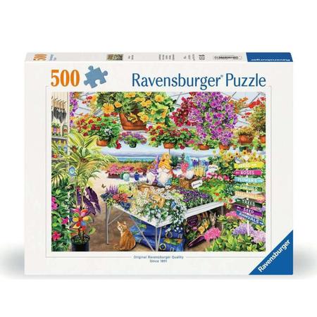 GLORIOUS GARDEN CENTER 500 PIECE PUZZLE