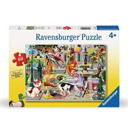 SUPER DOGS TO THE RESCUE 60 PIECE PUZZLE