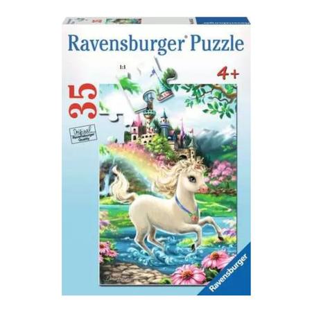 UNICORN CASTLE 35 PIECE PUZZLE