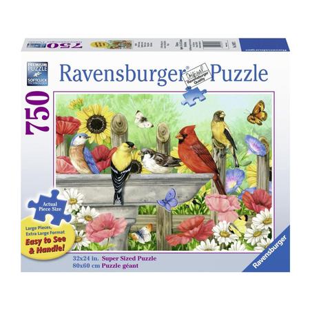 16793 AT THE BIRDBATH 500PC PUZZLE LARGE PIECE