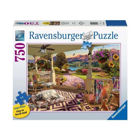 COZY FRONT PORCH 750 PIECE PUZZLE