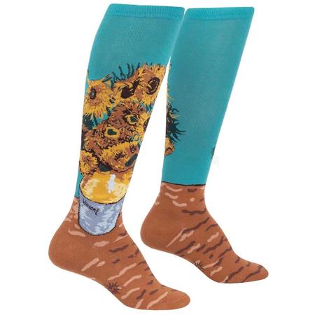 Knee High Funky Sunflower