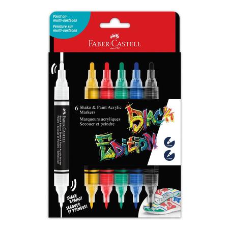 Shake and Paint Markers Black Edition