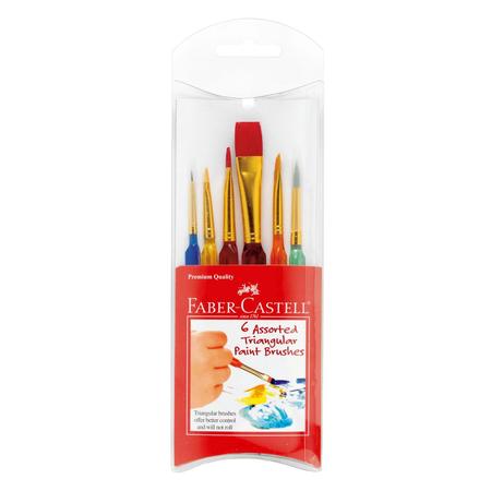 Triangular Paint Brushes